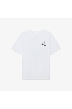 تیشرت سفید مردانه رگولار Converse - کد 902023791