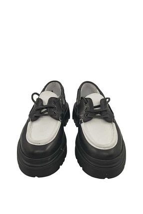 کفش کژوال سفید زنانه چرم خالص Oneka Shoes - کد 917399308