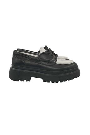 کفش کژوال سفید زنانه چرم خالص Oneka Shoes - کد 917399308