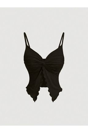 بلوز مشکی زنانه ساده MOONBULL - کد 929590725