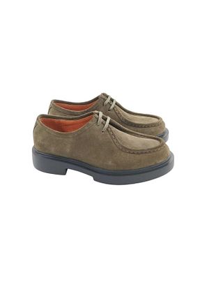 کفش کژوال سبز مردانه چرم خالص Oneka Shoes - کد 900681257