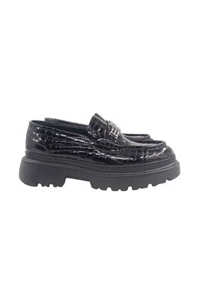 کفش لوفر مشکی مردانه چرم خالص Oneka Shoes - کد 925800615