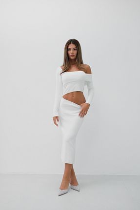 لباس نباتی زنانه تریکو Black Fashion - کد 789952536