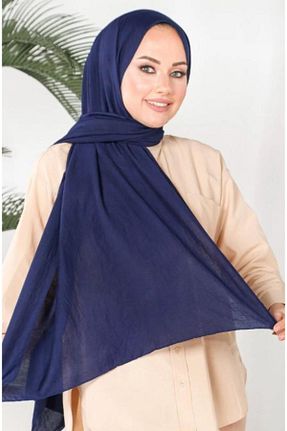شال سرمه ای زنانه پلی استر HAREM SCARF - کد 929591599