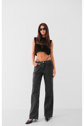 سوئیتر مشکی زنانه پنبه پلی استر Black Fashion - کد 804011890