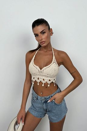 بلوز نباتی زنانه Ajurlu Black Fashion - کد 840129438