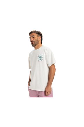 تیشرت سفید مردانه رگولار Quiksilver - کد 929609235