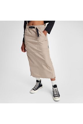دامن بژ زنانه پنبه ای Converse - کد 929628175