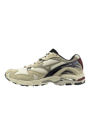 کفش اسنیکر بژ زنانه بند دار Mizuno - کد 929678547