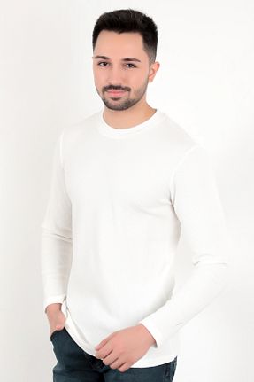 سوئیشرت نباتی مردانه بافت دار JB John Borners - کد 929678329
