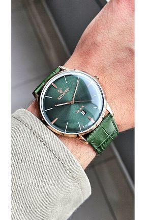 ساعت مچی سبز مردانه 41-45 میلی متر Raymond - کد 882711374