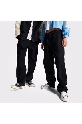 شلوار مشکی زنانه پنبه ای Converse - کد 906442738
