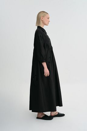 لباس مشکی زنانه بافتنی MİİN - کد 803555576