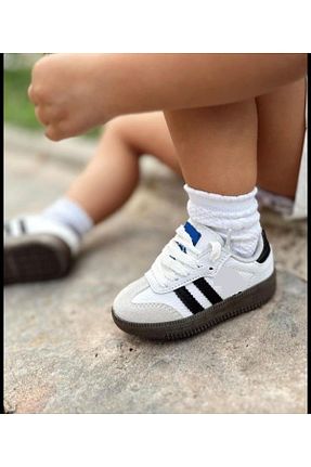 کفش اسنیکر سفید بچه گانه بند دار AdaKids - کد 887507238