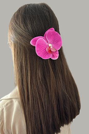 گیره سر صورتی زنانه پلی استر New Obsessions - کد 829586094