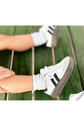 کفش اسنیکر سفید بچه گانه بند دار AdaKids - کد 887507238