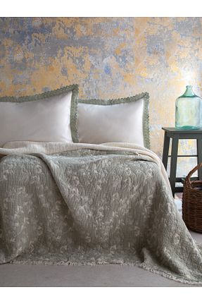 روتختی دونفره رنگی پنبه ای BED LİNE - کد 929649773