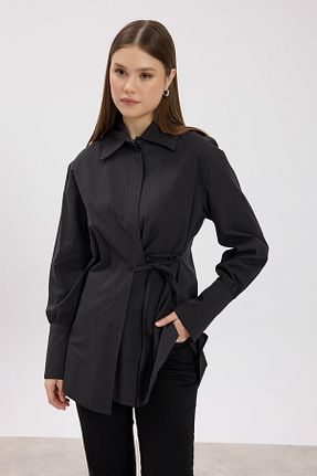 پیراهن حجاب مشکی زنانه رگولار Birgül Bektaş - کد 929647881