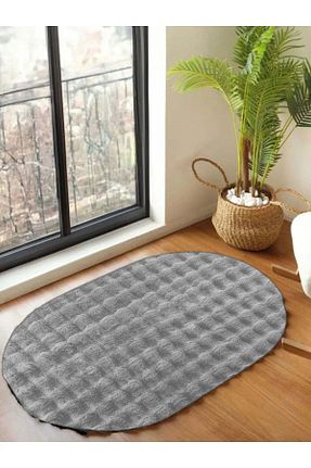 فرش طوسی زیره ضد لغزش Raschel Carpet - کد 884230653