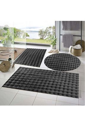 پادری حمام رنگی پلی استر Raschel Carpet - کد 875928204