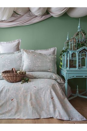 روتختی تک نفره رنگی پنبه ای BED LİNE - کد 929667777