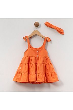 لباس نارنجی بچه گانه بافتنی Genel Markalar - کد 929666080