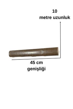 فویل چسبی قهوه ای Renkli Duvarlar - کد 929661191