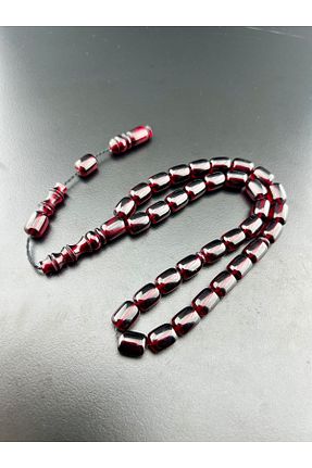 تسبیح زرشکی کهربا AZELON - کد 929662476