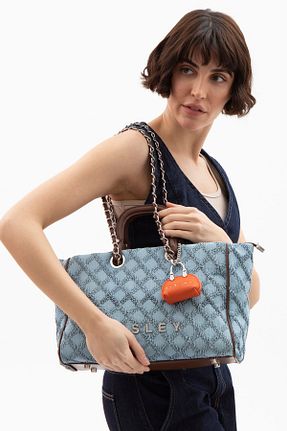 کیف دستی آبی زنانه سایز متوسط Sisley - کد 929689019