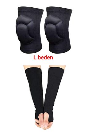 زانو بند والیبال مشکی زنانه HNsport - کد 320043556