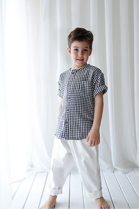 شلوار قهوه ای بچه گانه پنبه ای Catz Kids - کد 828638852