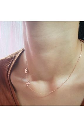 گردنبند نقره طلائی زنانه 925 عیار GUS Silver - کد 929683154