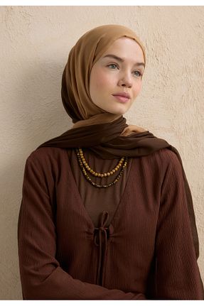 شال قهوه ای زنانه Fresh - کد 929697174
