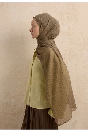 شال قهوه ای زنانه Fresh - کد 929695537