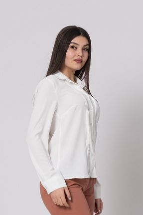 بلوز سفید مردانه ساده MissVina - کد 929698114