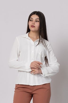 بلوز سفید مردانه ساده MissVina - کد 929698114