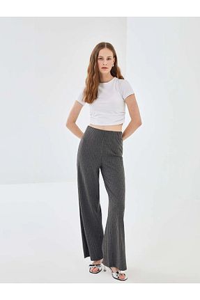 شلوار طوسی زنانه پنبه ای LC Waikiki - کد 929715236