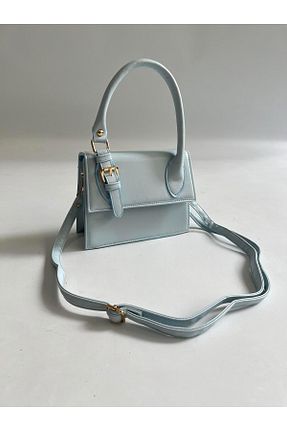 کیف دوشی آبی زنانه چرم مصنوعی Mia Collection - کد 929715768
