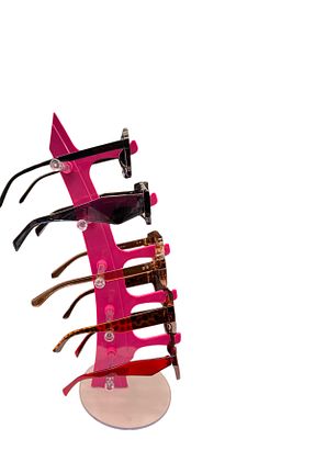 اکسسوری عینک صورتی زنانه STAND MARKET - کد 929738799