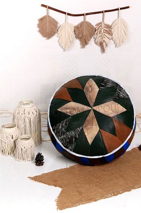 پوف و نیمکت مشکی 60 x 28 Ottoman Pouffe - کد 713200248