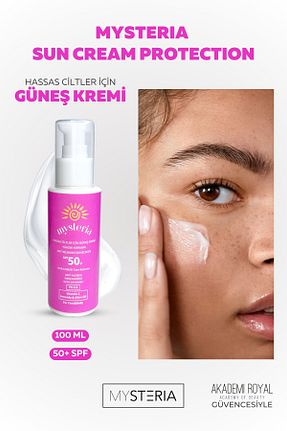 کرم ضد آفتاب صورت SPF 50 + mysteria - کد 925832094