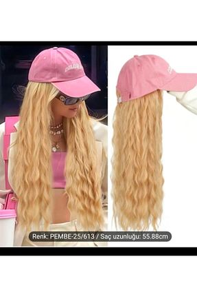 کلاه گیس صورتی Handmade - کد 929720920
