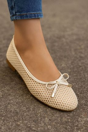 بابت بژ زنانه پارچه ای diya shoes - کد 929720763