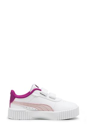 کفش اسنیکر سفید بچه گانه چسبی Puma - کد 899800223