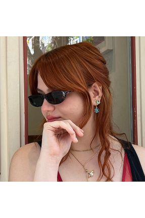عینک آفتابی مشکی زنانه 50 NOYZZ - کد 929734993