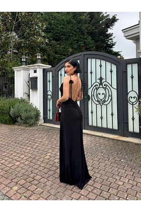 لباس مشکی زنانه بافتنی Stile Bella - کد 929742567