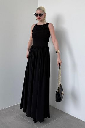 لباس مشکی زنانه بافتنی Madmext - کد 923657584