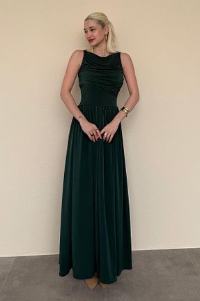 لباس سبز زنانه بافتنی Madmext - کد 923657588