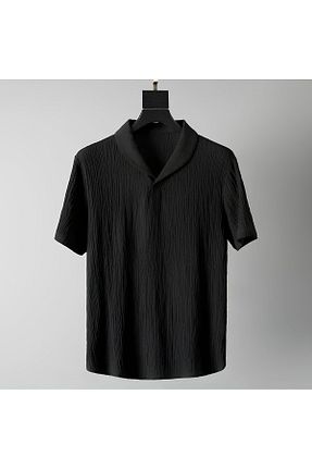 ست بالاتنه و پائین تنه مشکی مردانه بافتنی Fifty Color - کد 920318608