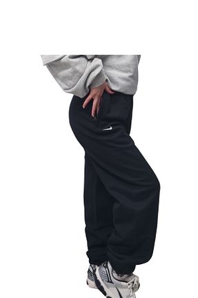 شلوار کرمگن مشکی زنانه رگولار Nike - کد 929745491
